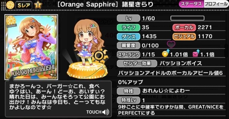 Orange Sapphire
